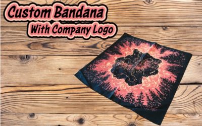 Custom Bandana With Company Logo