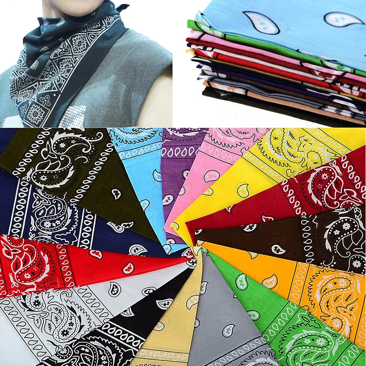 Bandanas With Logos Printed | Logo Bandanas | Your Logo On A Bandana